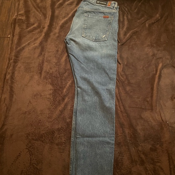 7 for All Mankind Stacked Skinny Jeans size 34 NWT - Picture 4 of 7